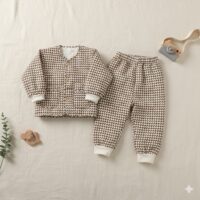 Yellow printed line t-shirt for boys, kids