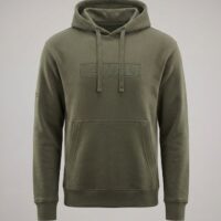 Mens Hood Grey
